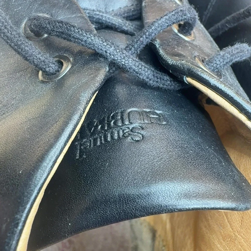 Samuel Hubbard Chukka Boot Black Leather Gore-Tex M2125-048 Men's Size 13